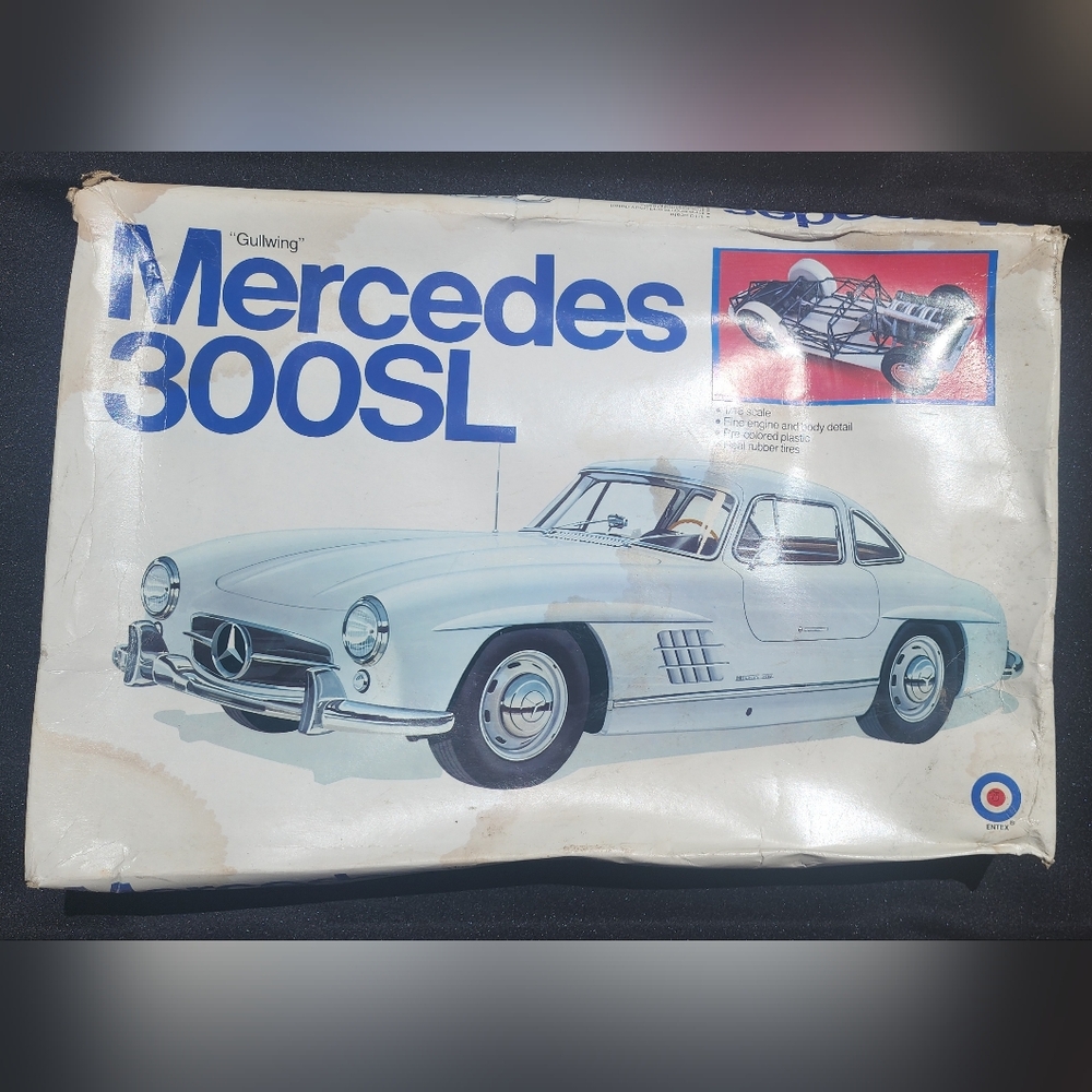 🔥Vintage🔥 1955 Mercedes 300SL Model Kit 1/16 Scale by Gullwing